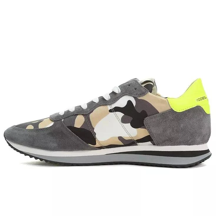 PHILIPPE MODEL Philippe Model Army Fabric Sneaker 2