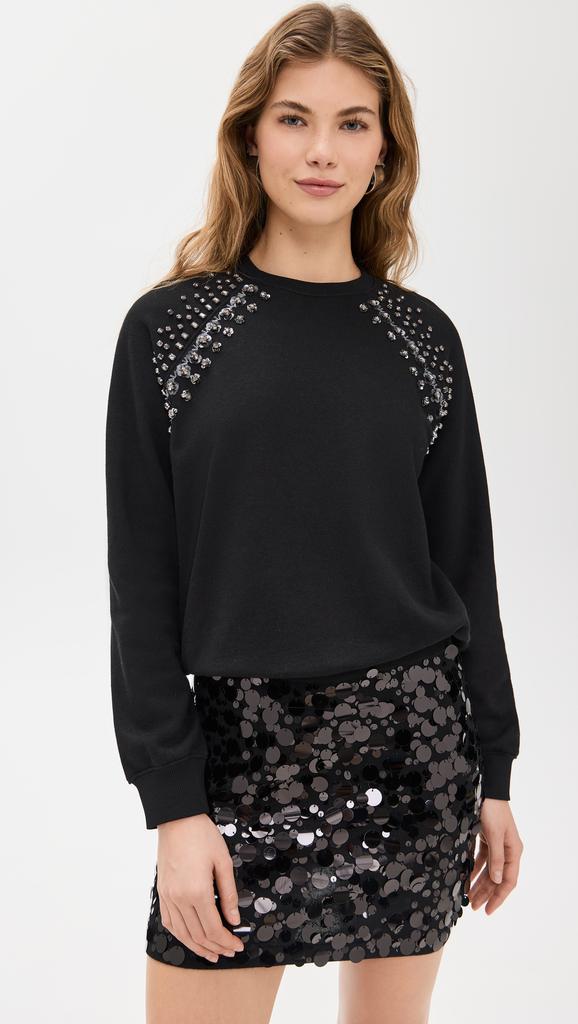 Le Superbe Sweatshirt with Embellishments