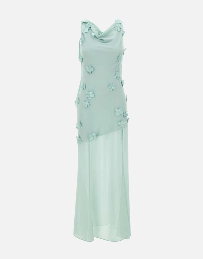 ROTATE Birger Christensen ‘Maxi waterfall dress’ 1
