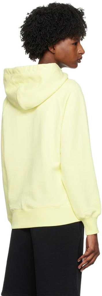 AMI SSENSE Exclusive Yellow Ami de Cœur Hoodie 3