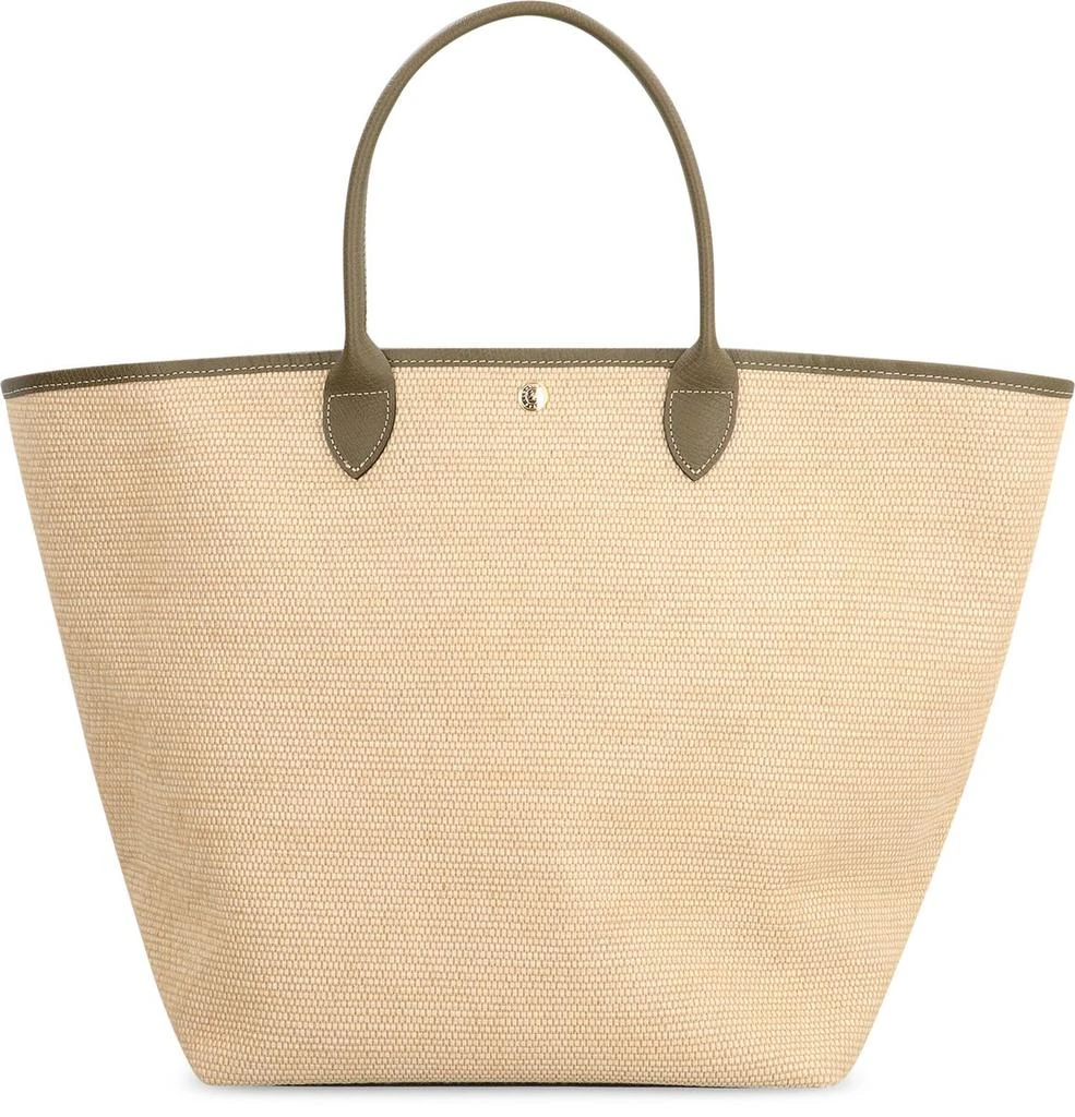 Longchamp Longchamp L Le Pliage Raffia Tote Bag 6