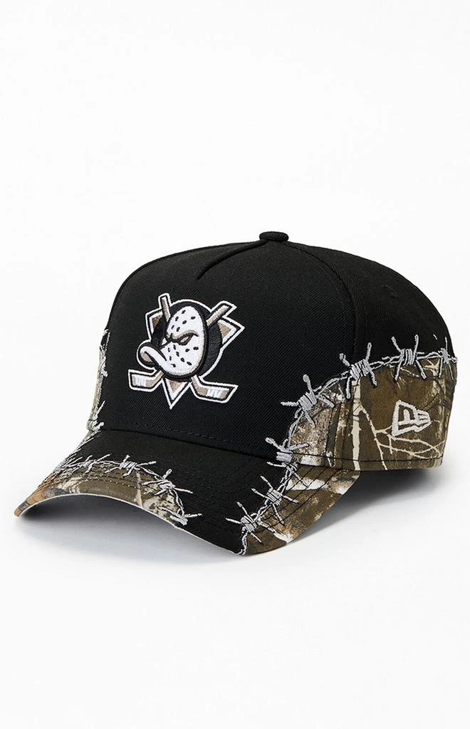 New Era Anaheim Ducks Camo Barbwire 9FORTY Snapback Hat 4