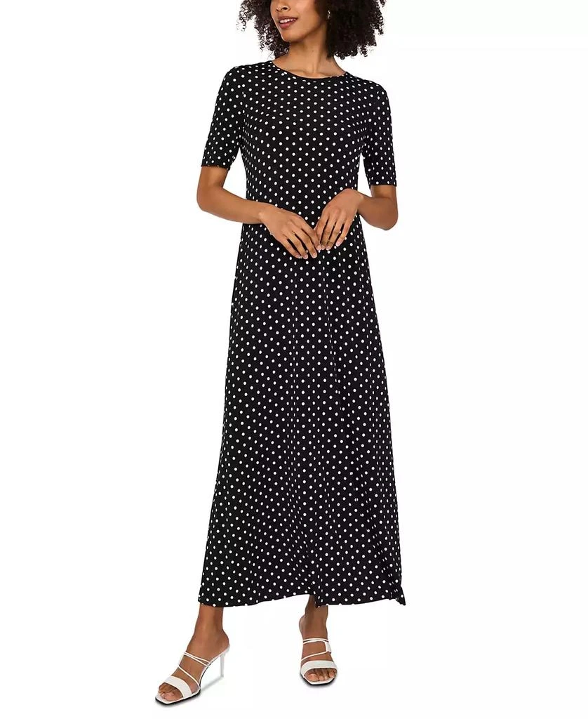 denim midi dresses for women Karl Lagerfeld Paris Sleeveless Denim Midi Dress