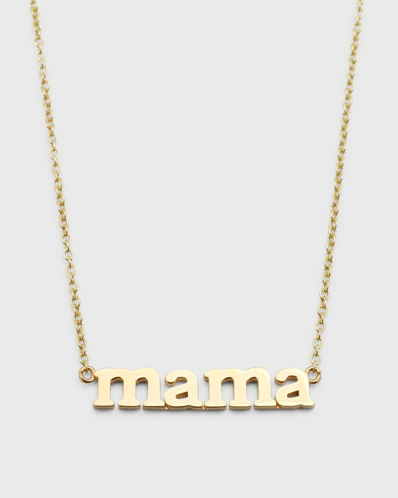 Jennifer Meyer 18k Mama Pendant Necklace 1