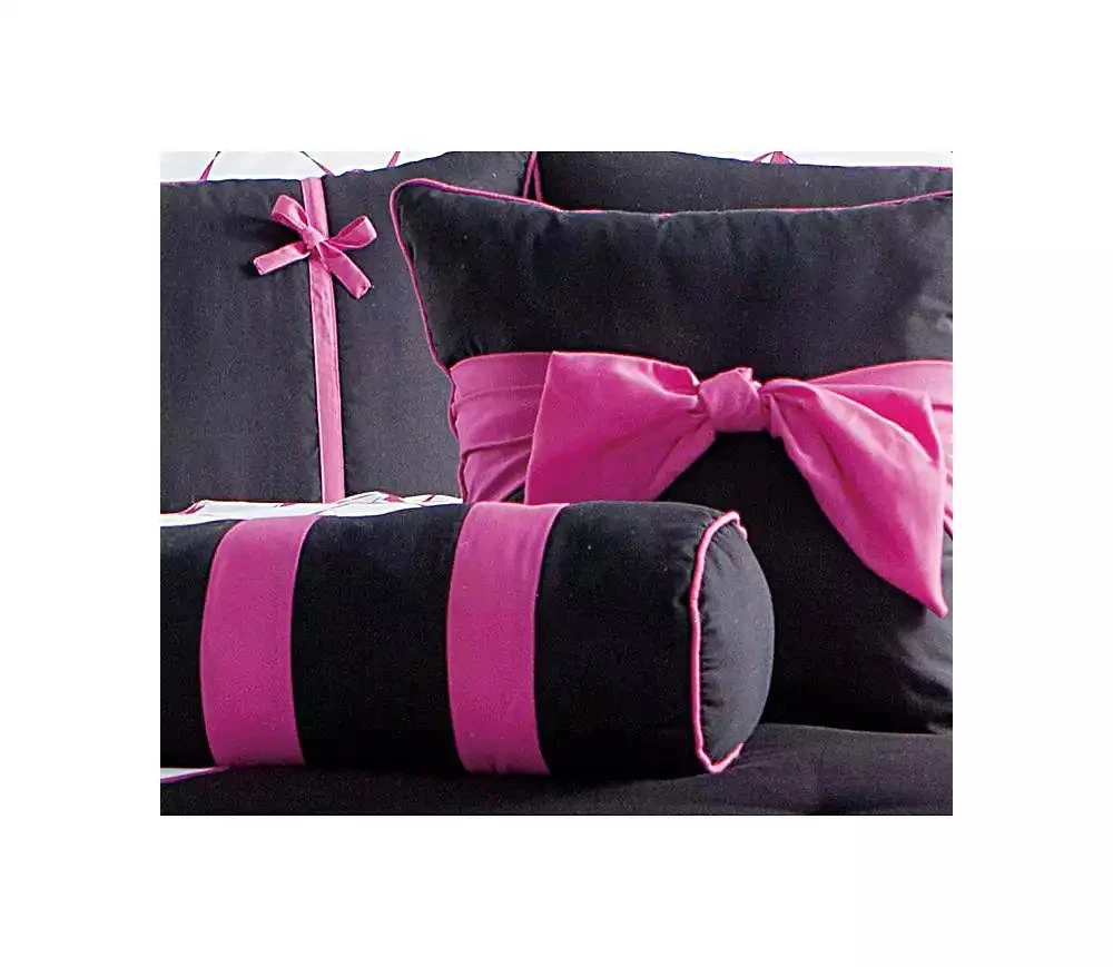 VCNY Home Sophie Polka Dot Bed in a Bag 8 Piece Comforter Set 7