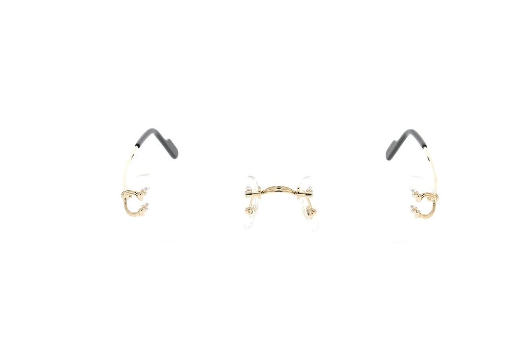 Cartier Cartier Rectangle-Frame Glasses 1