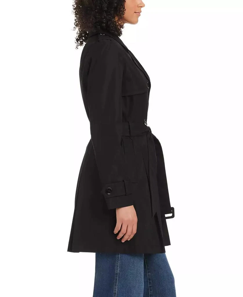 Kate Spade Women
s Short Double-Breasted Trench Coat 4