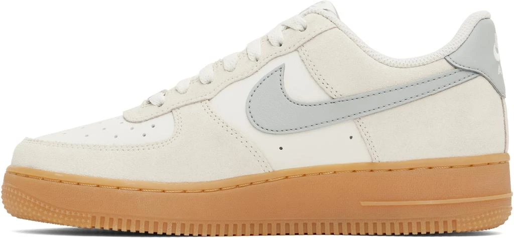 NIKE Beige 
Gray Air Force 1 
07 LV8 Sneakers 3