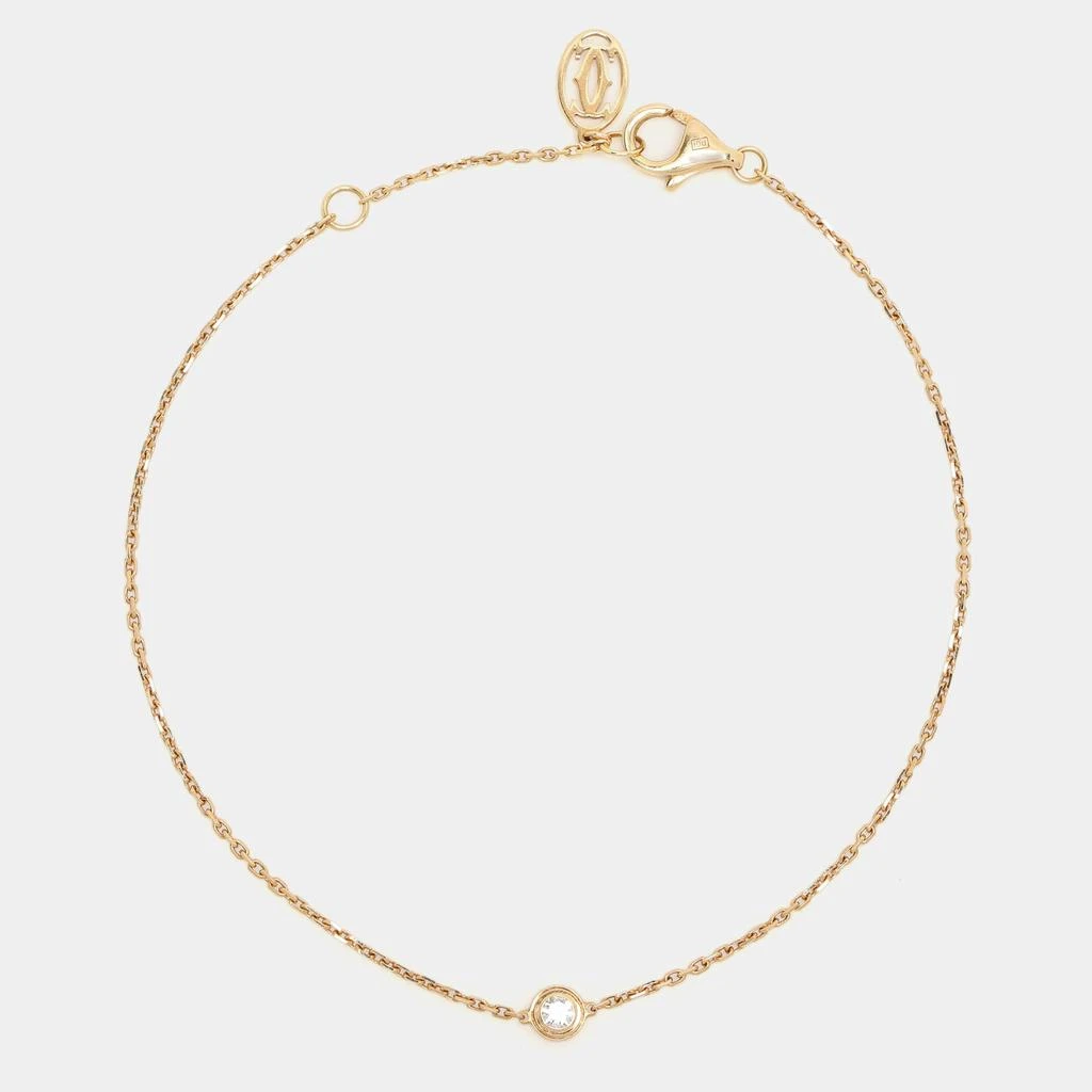Cartier Cartier D'Amour Diamond 18k Yellow Gold XS Model Bracelet 1