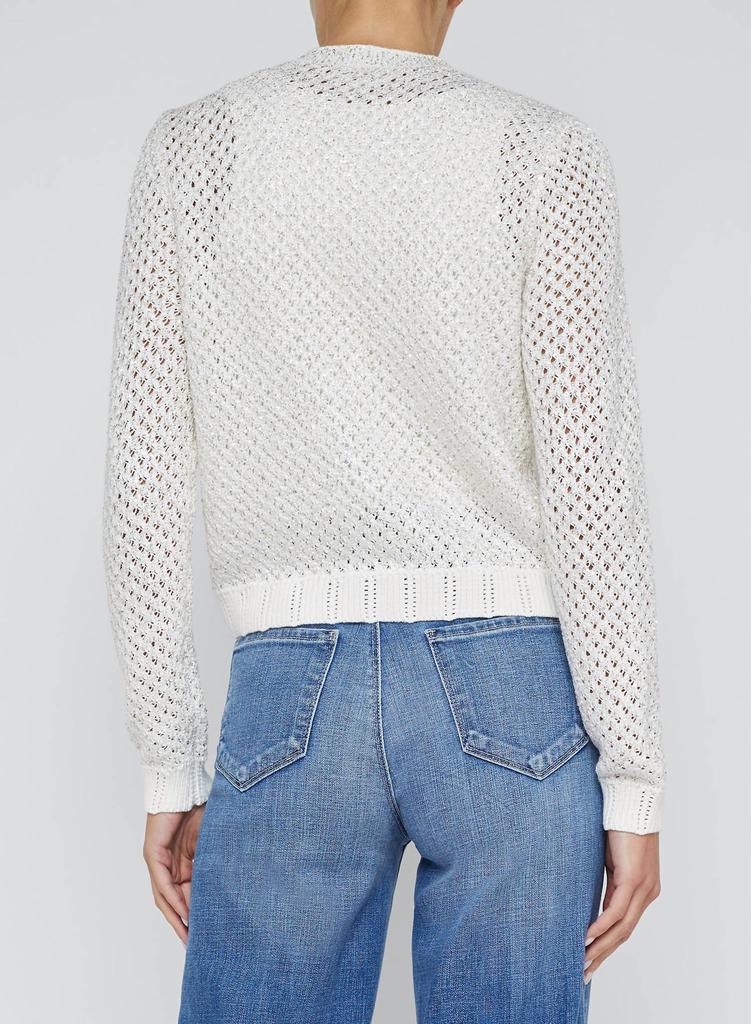 L'Agence L'Agence - Blanca Sequin Crop Cardigan