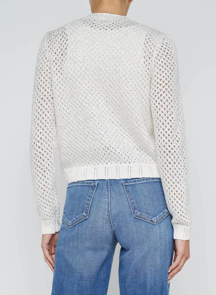 L'Agence L'Agence - Blanca Sequin Crop Cardigan 2