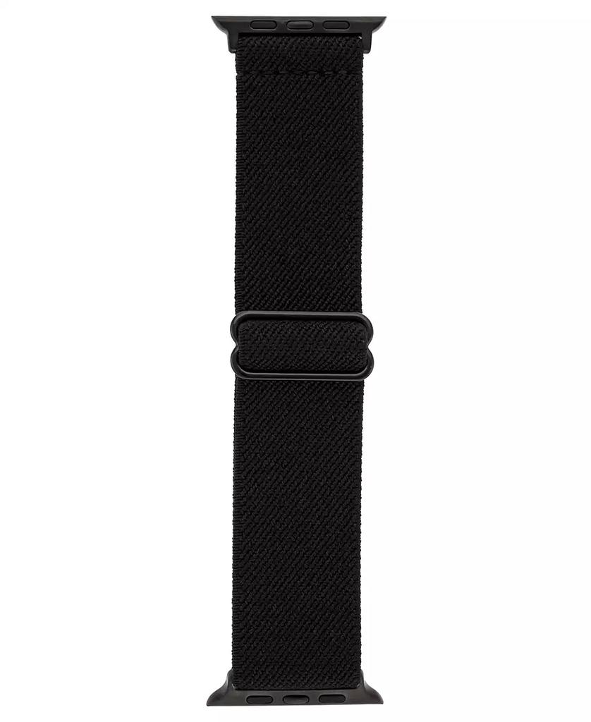 WITHit Black Woven Elastic Band designed for Apple Watch® 42mm (Series 1-3 only) & 44/45/46/49mm (Ultra & Ultra 2)