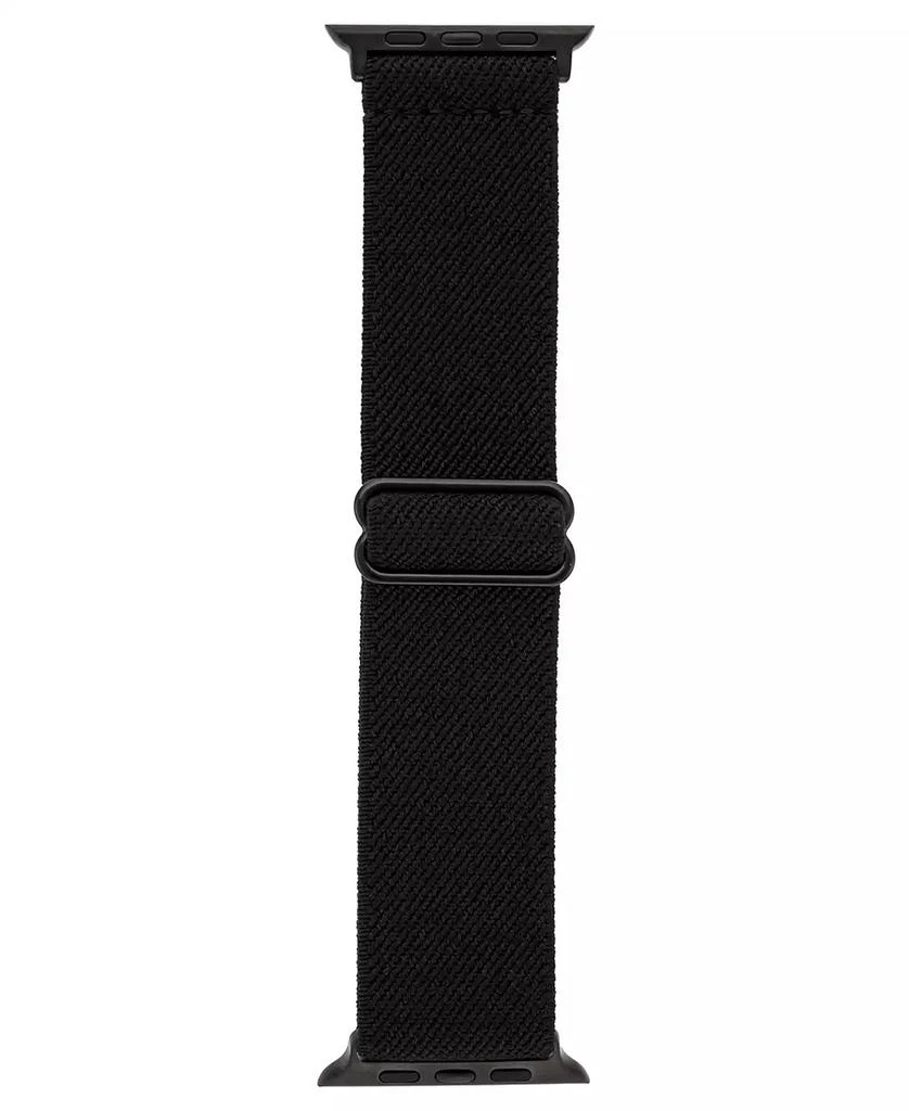 WITHit Black Woven Elastic Band designed for Apple Watch® 42mm (Series 1-3 only) & 44/45/46/49mm (Ultra & Ultra 2) 1