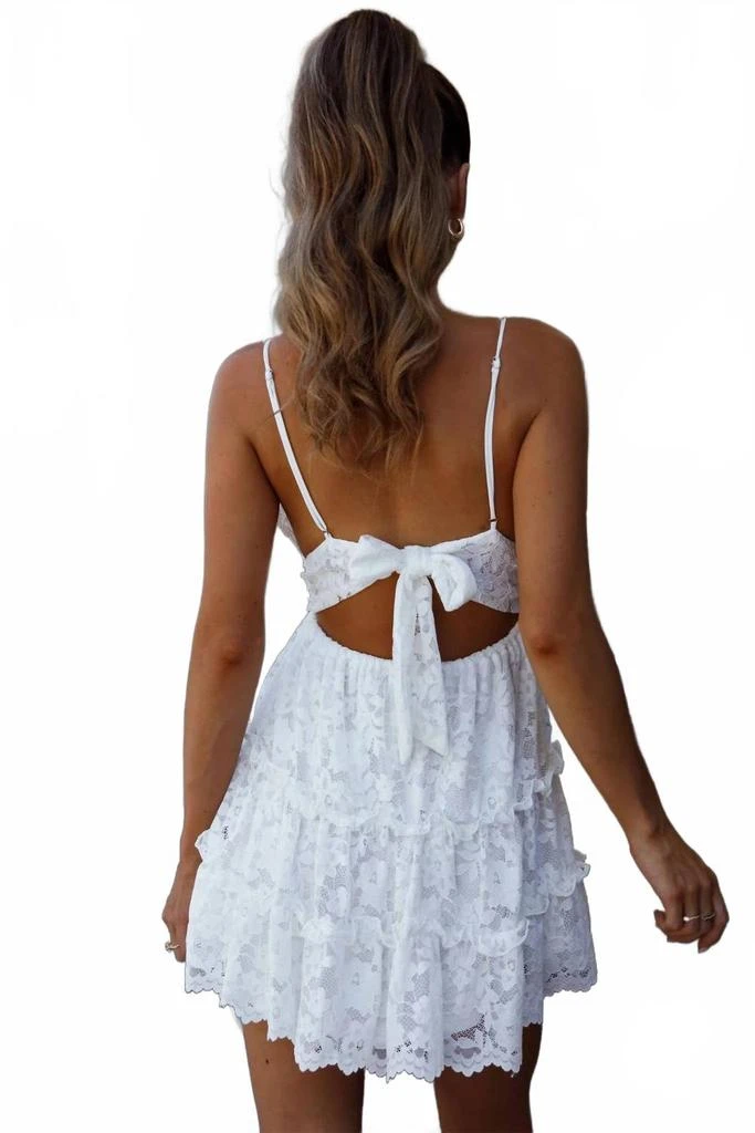 Lace Cami Tiered Dress In White On Sale Now with Up to 19% Off | Discover Exclusive Deals & Savings at BeyondStyle Authentic One and Only Collective women|clothing|dresses with Limited-Time Lace Cami Tiered Dress In White On Sale Now with Up to 19% Off | Discover Exclusive Deals & Savings at BeyondStyle Authentic One and Only Collective women|clothing|dresses with Limited-Time