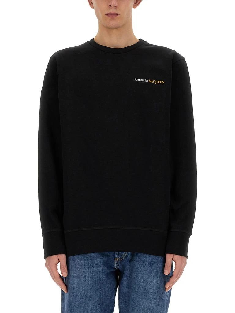 Alexander McQueen Sweatshirt With Logo 1