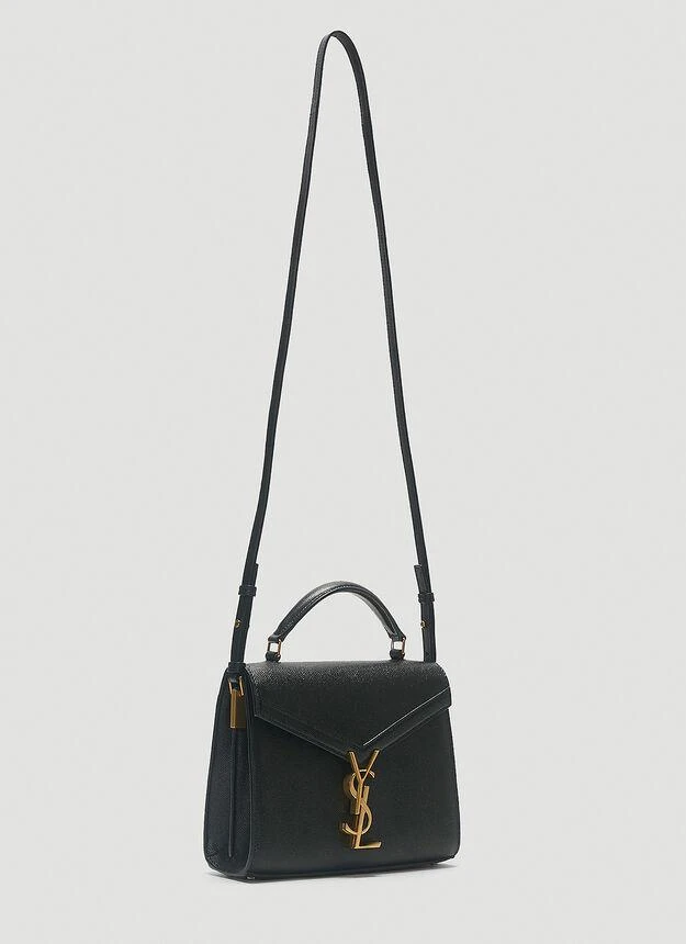 Yves Saint Laurent Cassandra Shoulder Bag in Black 3