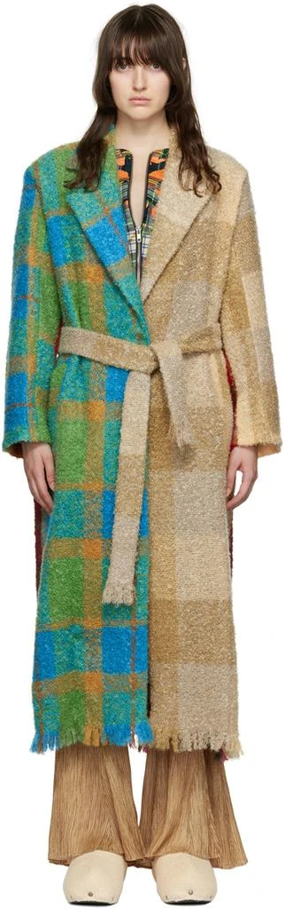 Rave Review Multicolor Lola Fuzzy Coat 1