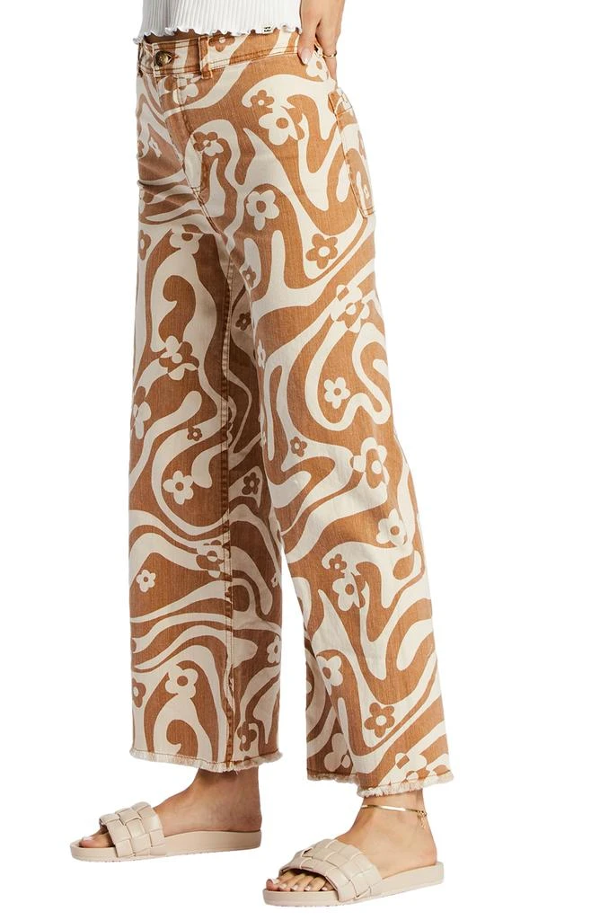 Billabong Free Fall High Waist Wide Leg Pants 4