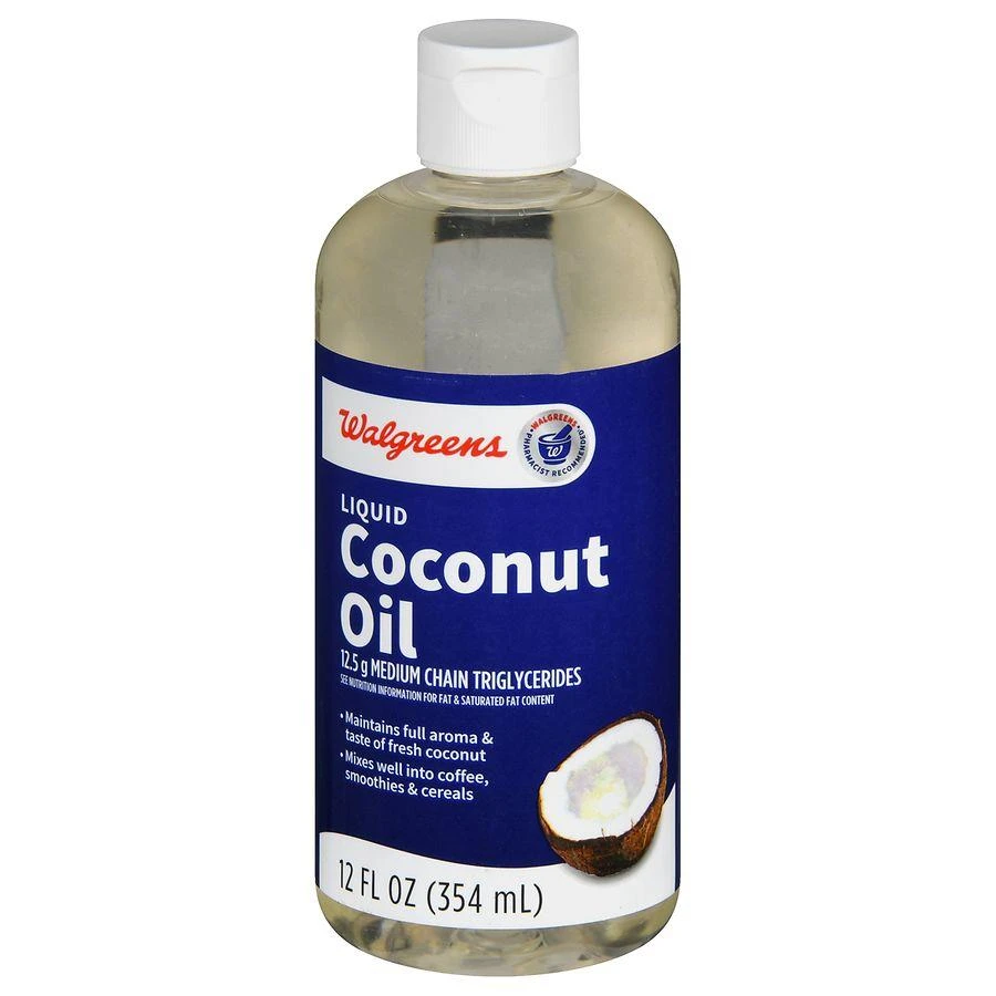 Walgreens Liquid Coconut Oil (24 days) 1