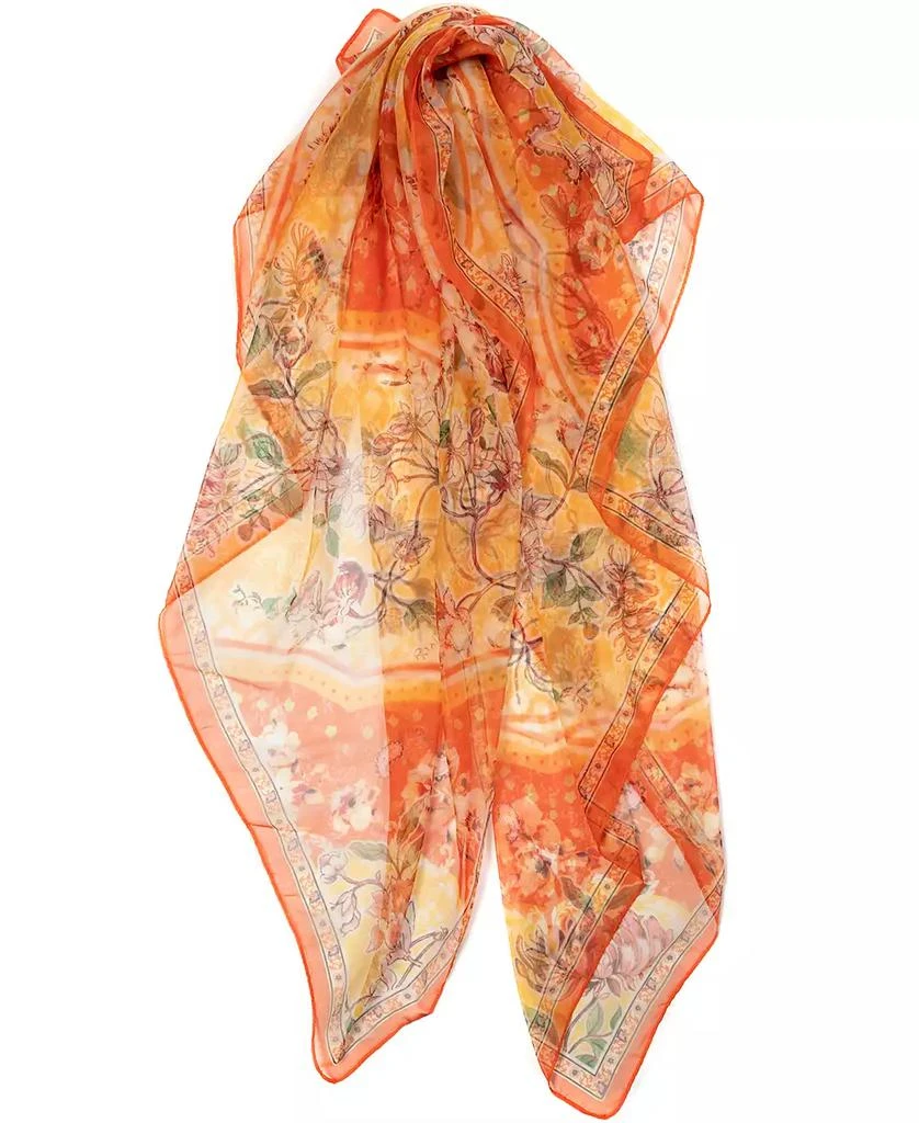 Vince Camuto Women's Paisley Floral Square Scarf 3