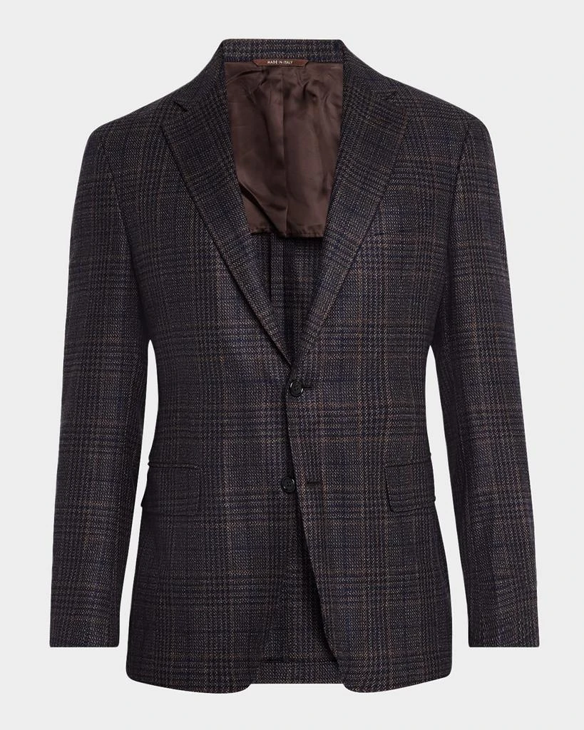 Canali Men's Two-Tone Check Sport Coat 1