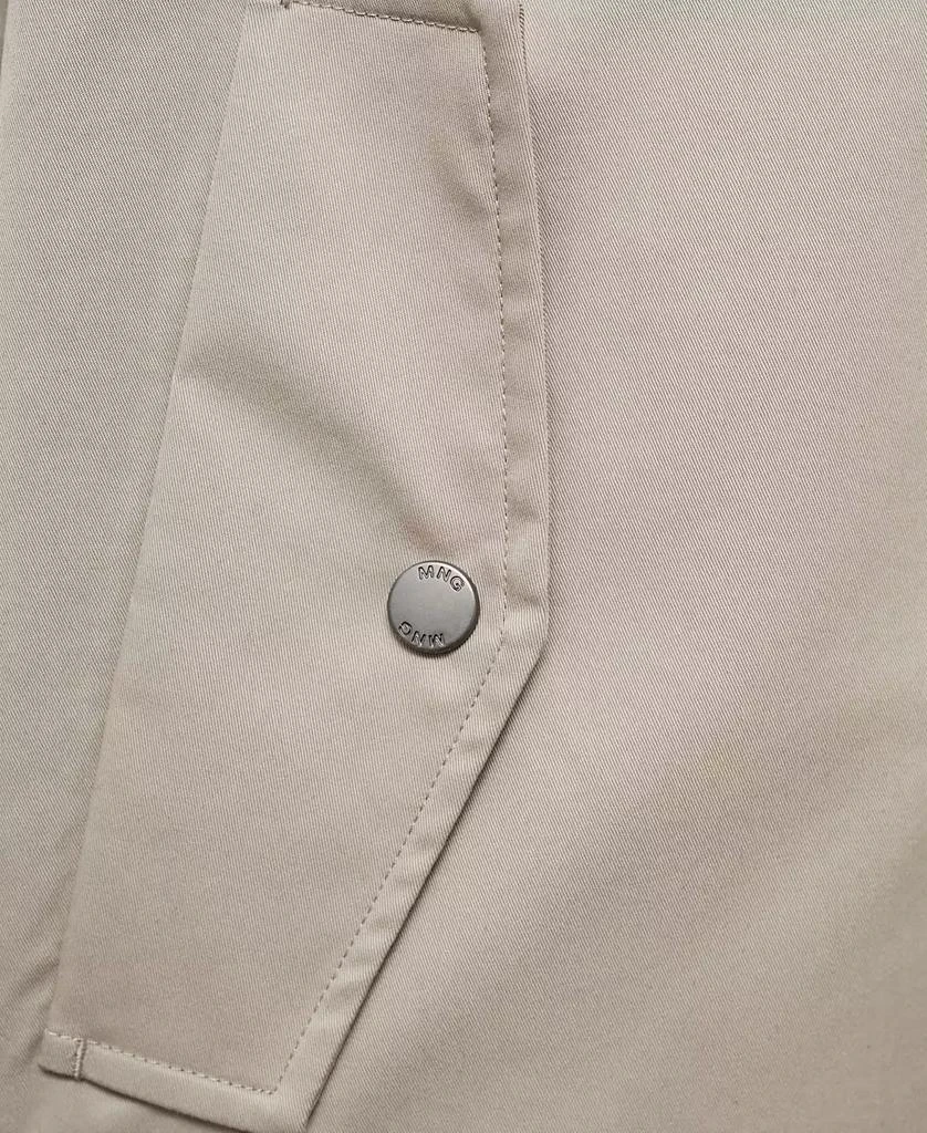 Mango Men's Water-Repellent Cotton Jacket 6