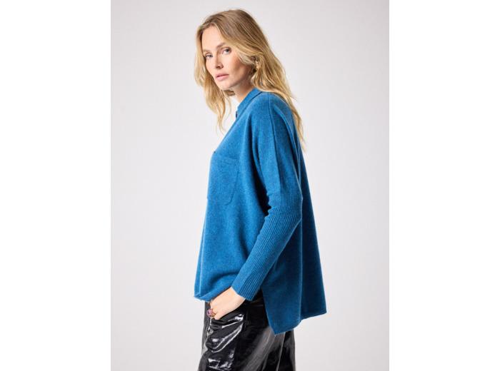 Notshy Pull poncho chemise Andrea CELESTE