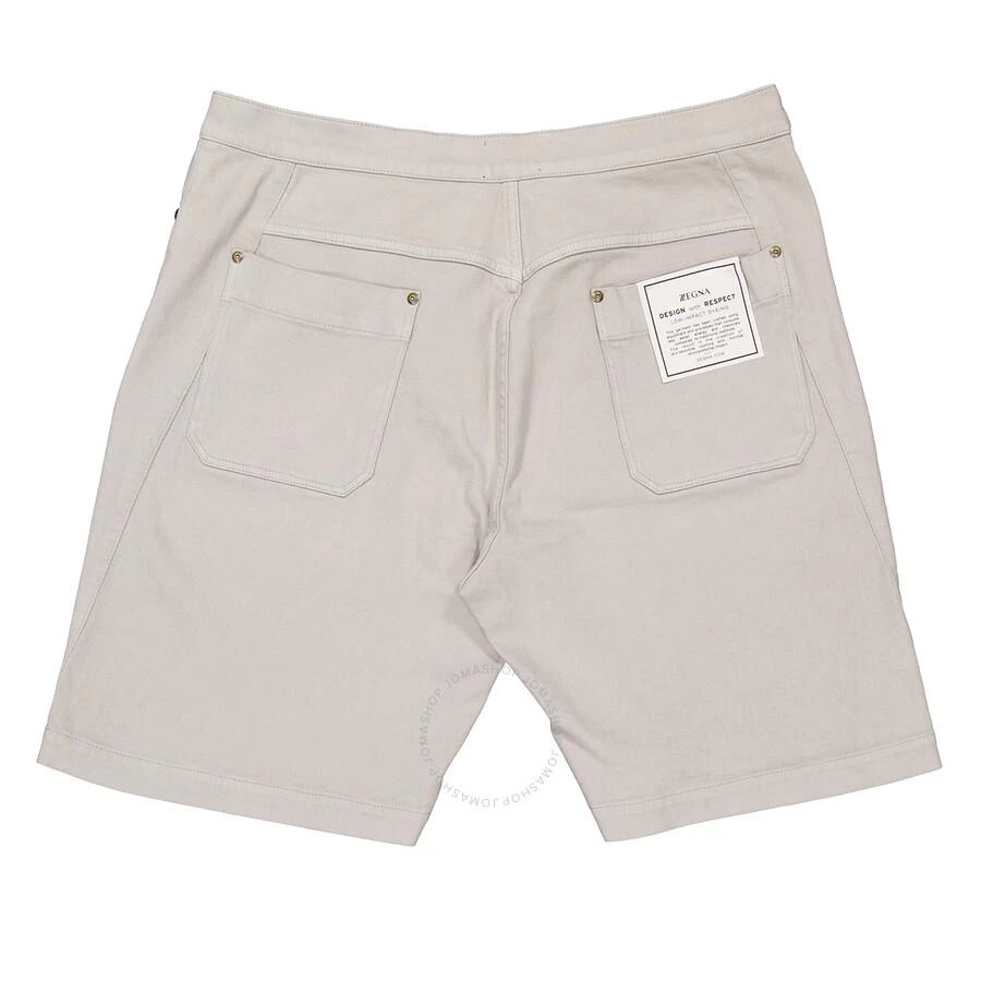 Zegna Beige Cotton Twill Shorts 2