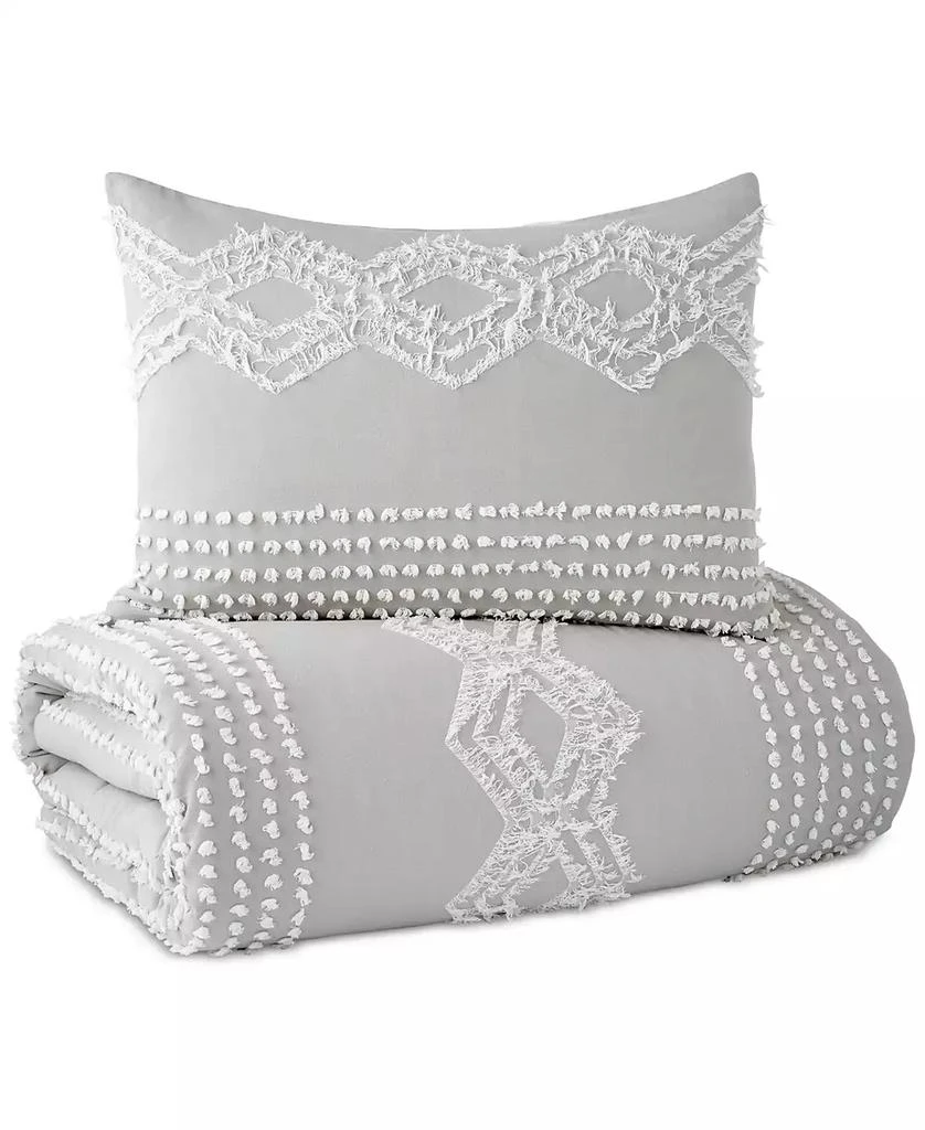 Peri Home Cut Geo Cotton Sham, Standard 5