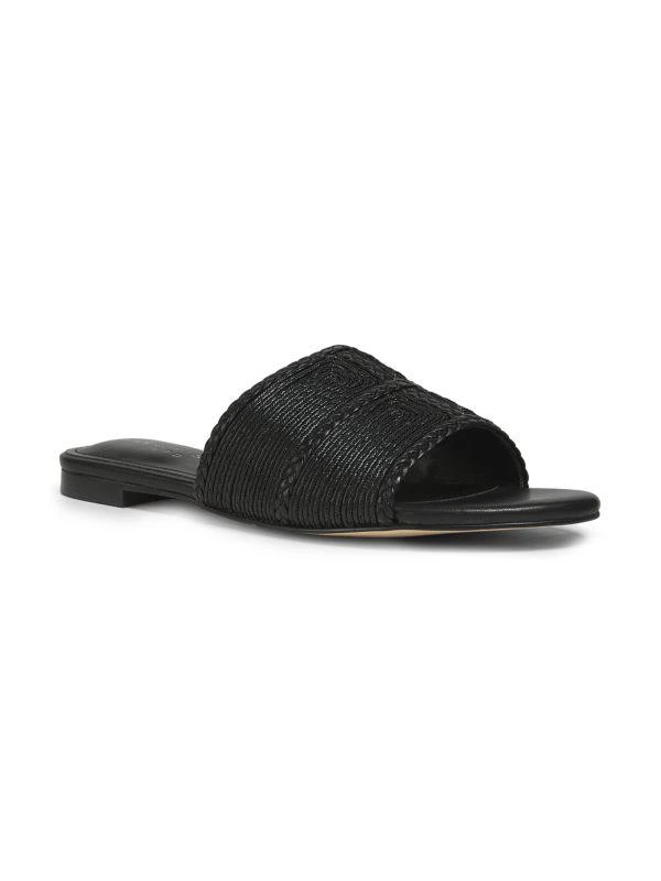 Marc Fisher Zuri Leather Slide Sandals 2