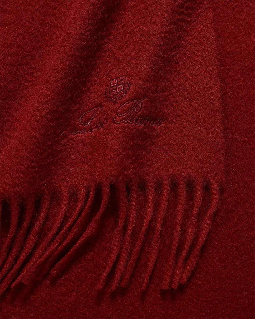 Loro Piana Men's Grande Unita Cashmere Scarf 4