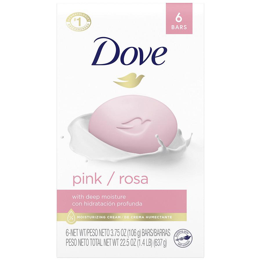 Dove Beauty Bar Gentle Skin Cleanser Pink