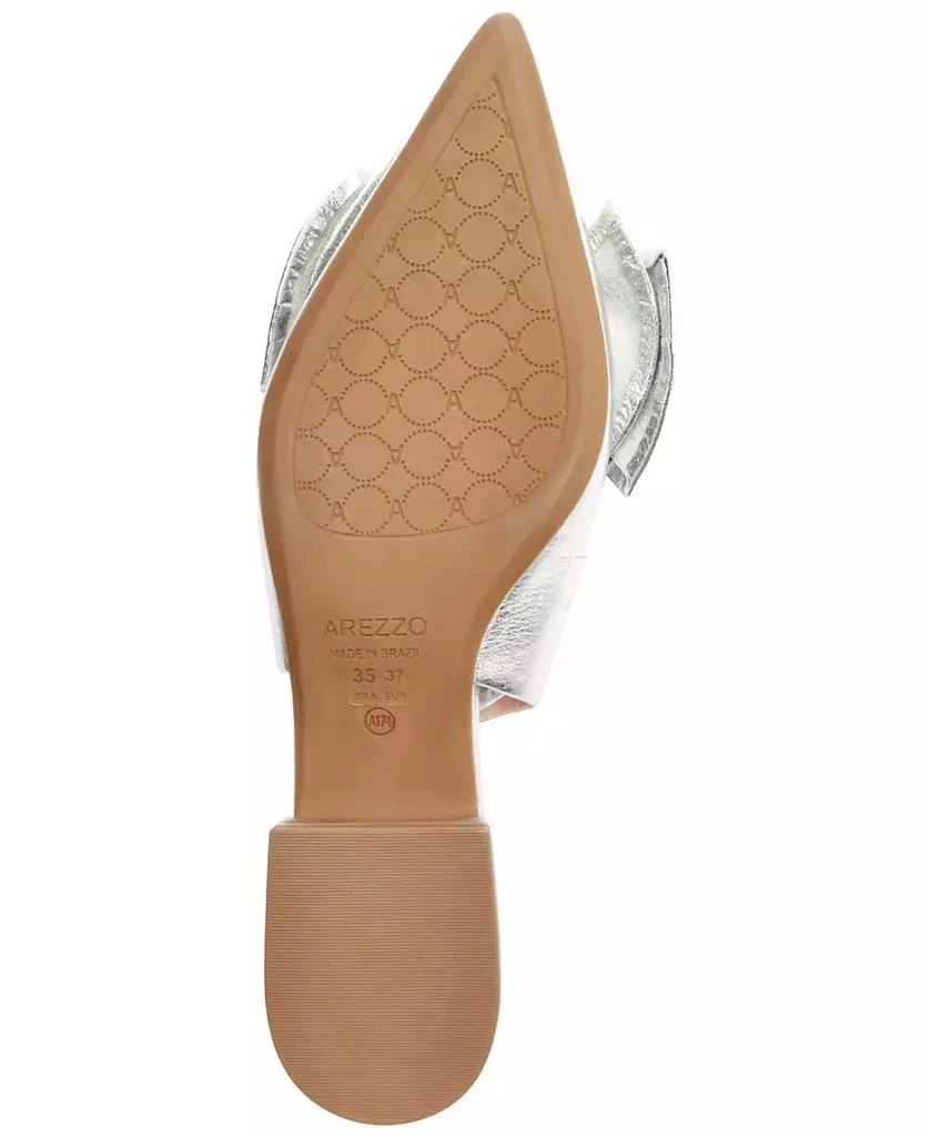 Arezzo Women's Mother of Pearl Ballet Flats 9