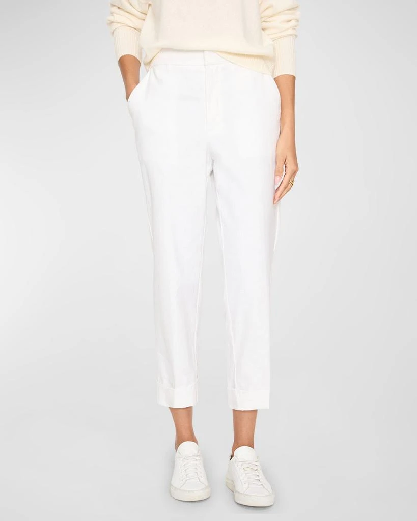 Brochu Walker Westport Cropped Metallic Shimmer Pants 1