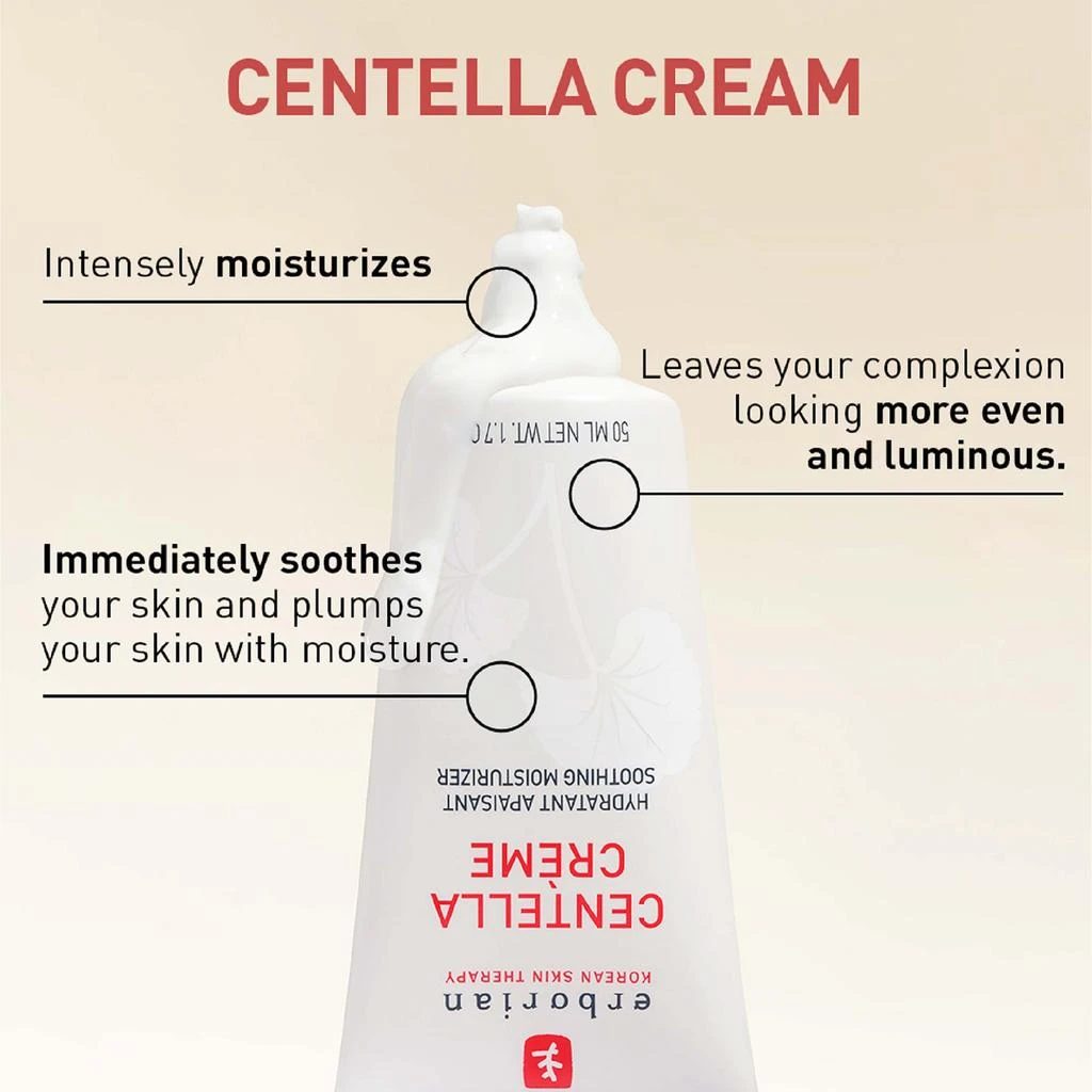 erborian Erborian Centella Cream with Hyaluronic Acid 50ml 3