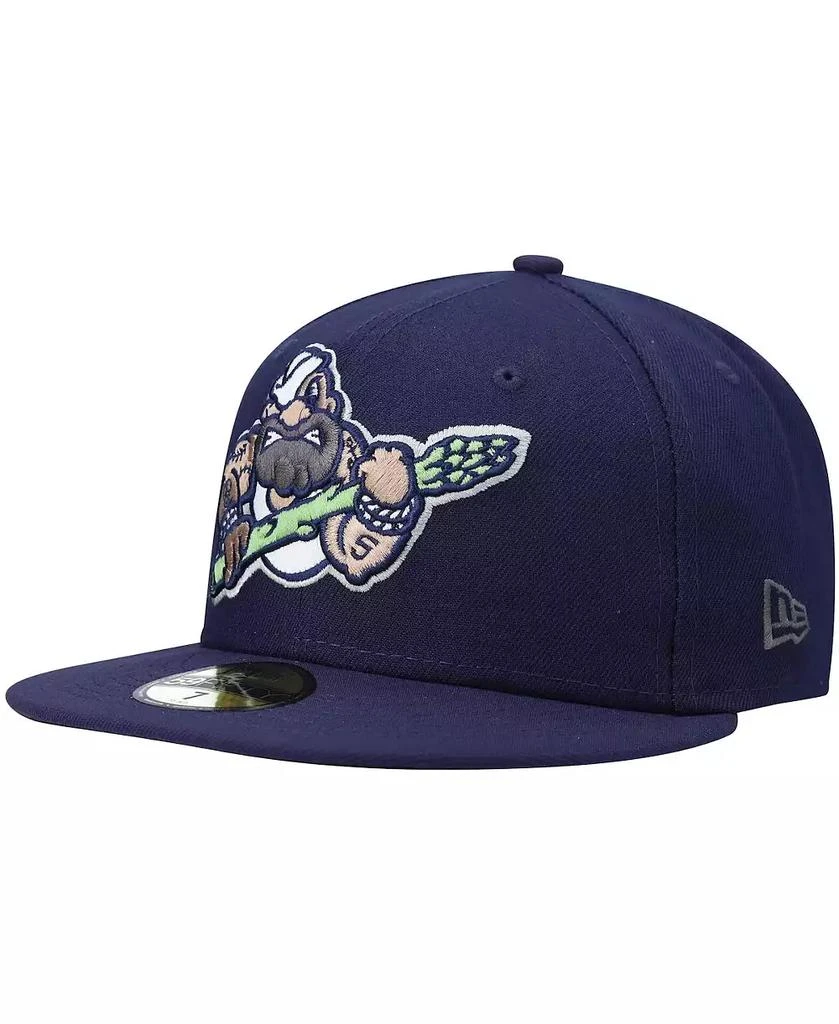 New Era Men's Navy Stockton Ports Authentic Collection Team Alternate 59FIFTY Fitted Hat 1