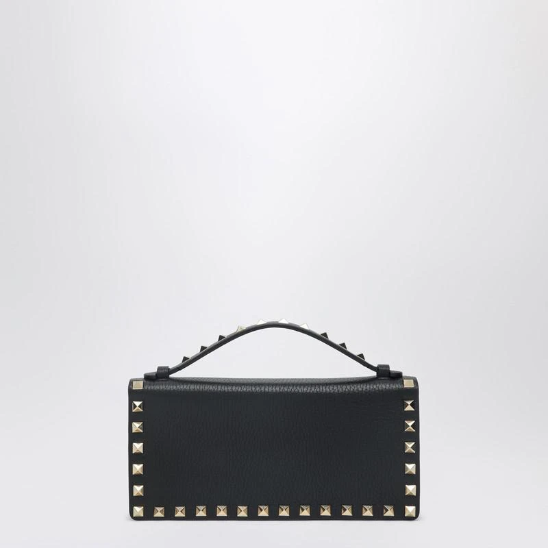 Valentino Black Rockstud chain wallet 4