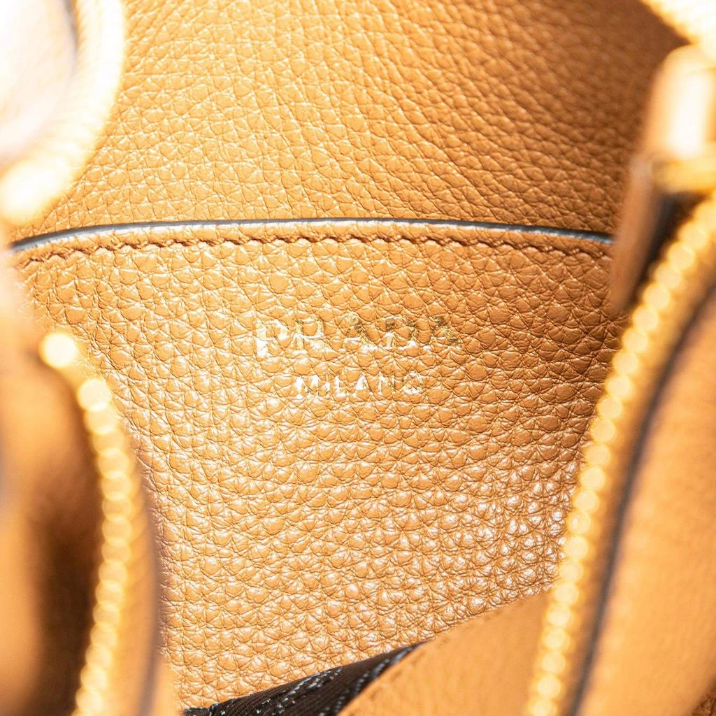 Prada Prada Brown Vitello Phenix Crossbody 6