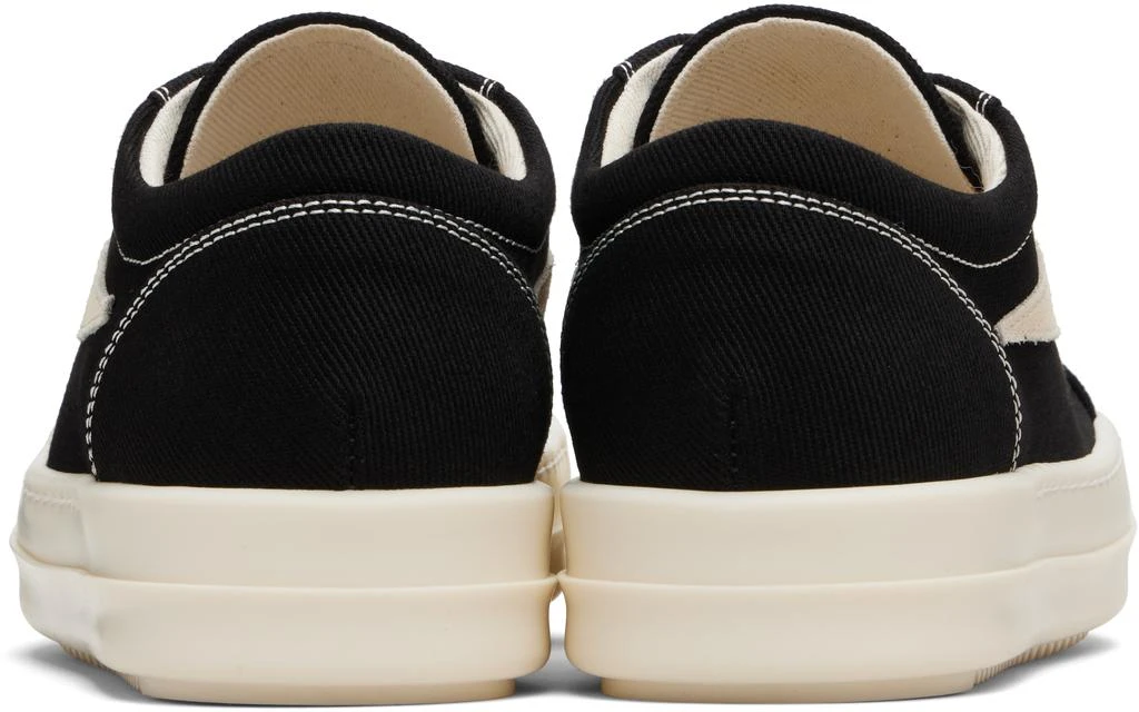 Rick Owens Black Concordians Laceless Vintage Sneaks Sneakers 2