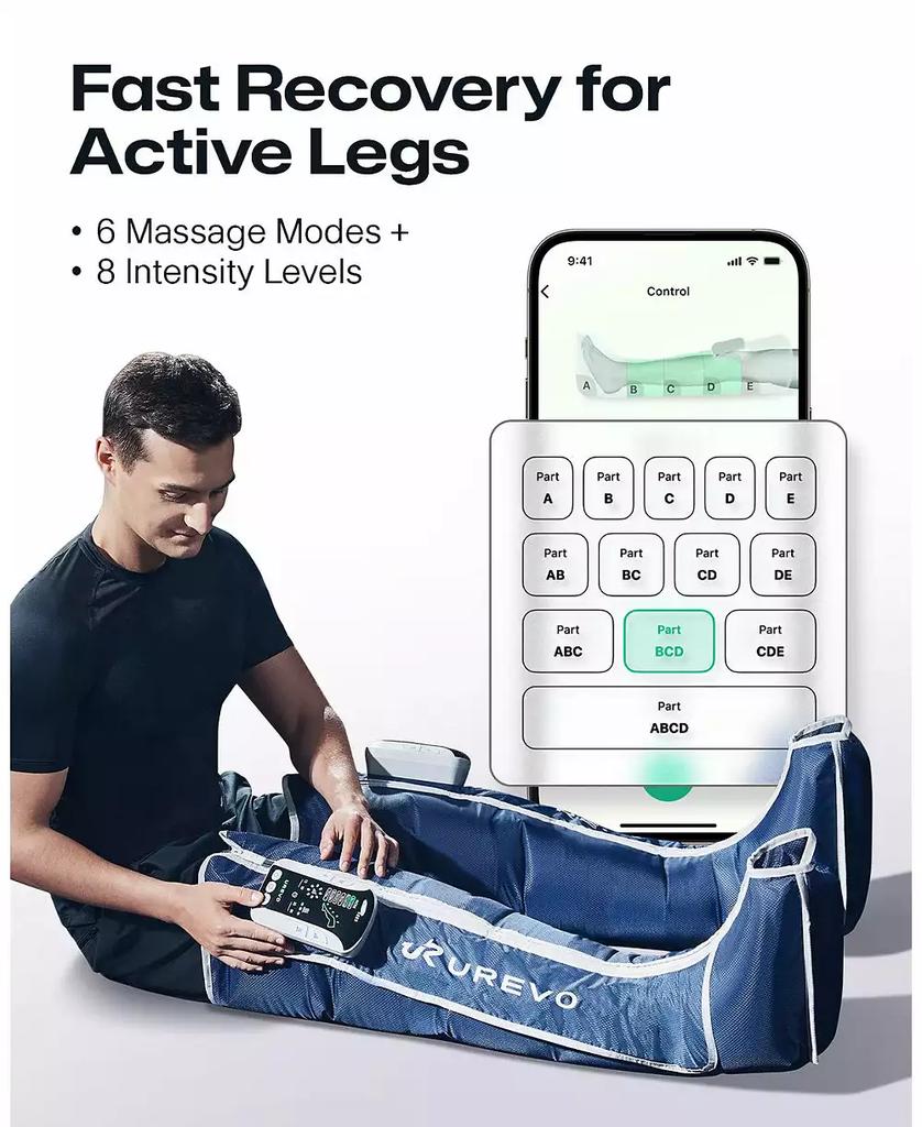 Urevo AI-Powered Wireless Recovery Massager