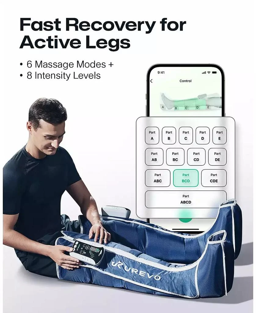 Urevo AI-Powered Wireless Recovery Massager 2