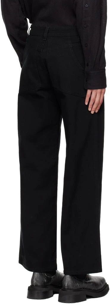 Eckhaus Latta Black Wide-Leg Jeans 3