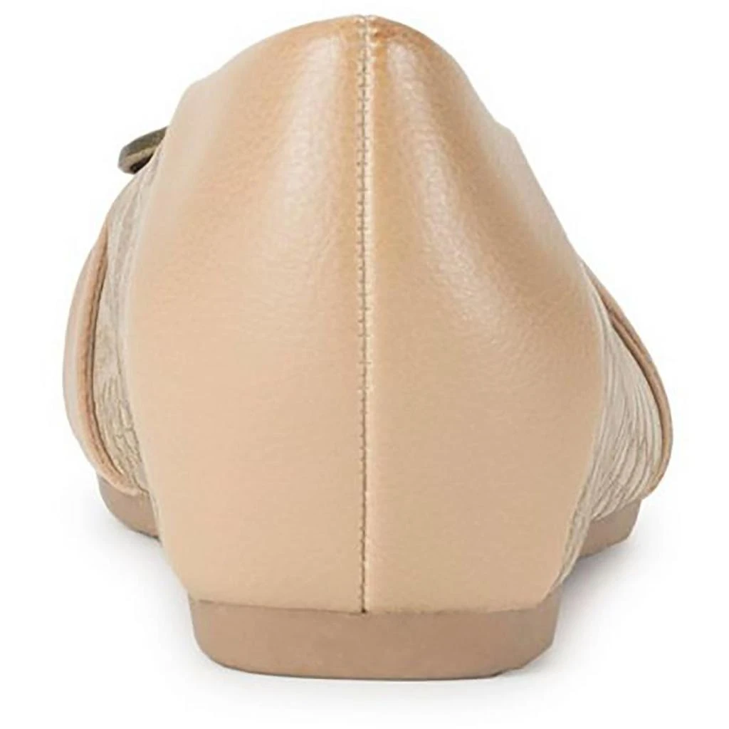 Baretraps Mabely Womens Faux Leather Embellished Ballet Flats 7