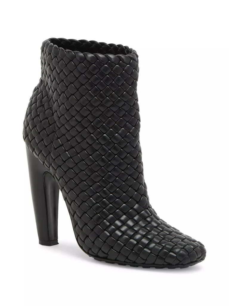 Bottega Veneta Woven Leather Ankle Boots 2