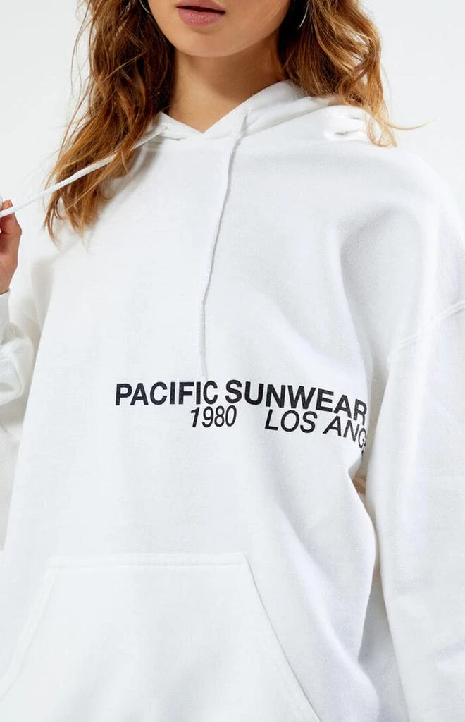 PacSun Pacific Sunwear Off Center Hoodie 3