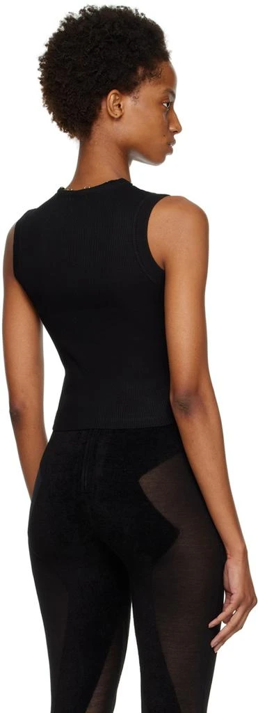 Dion Lee Black Hook & Eye Tank Top 3