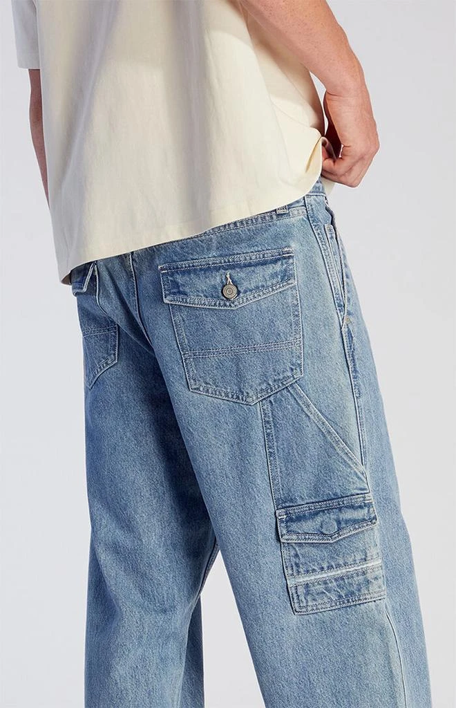 PacSun Dylan Baggy Jeans Carpenter Medium Indigo 5