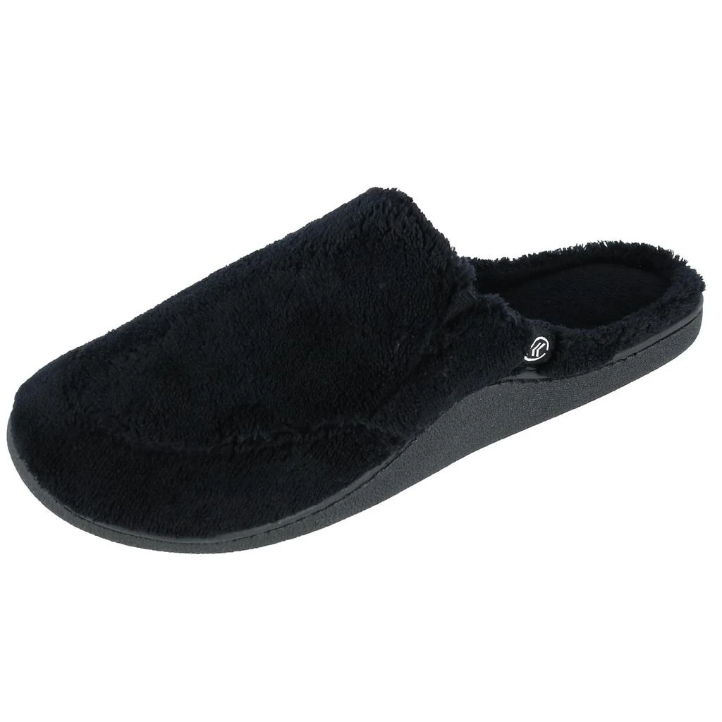 Isotoner Men's Microterry Open Back Clog Slippers 1