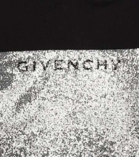 Givenchy Sequined logo cotton-blend hoodie 2
