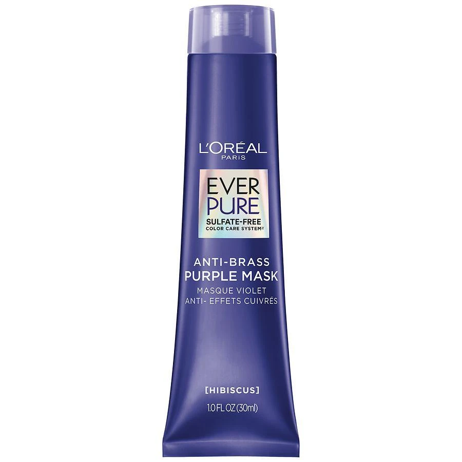 L'Oreal Paris Everpure Sulfate-Free Anti-Brass Purple Mask Treatment 1